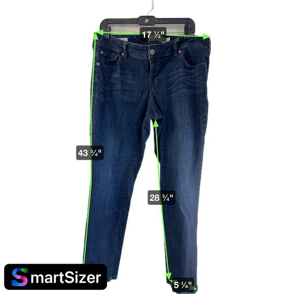 Torrid Dark Blue Jean 14R Boyfriend Style Stretch - Picture 11 of 11